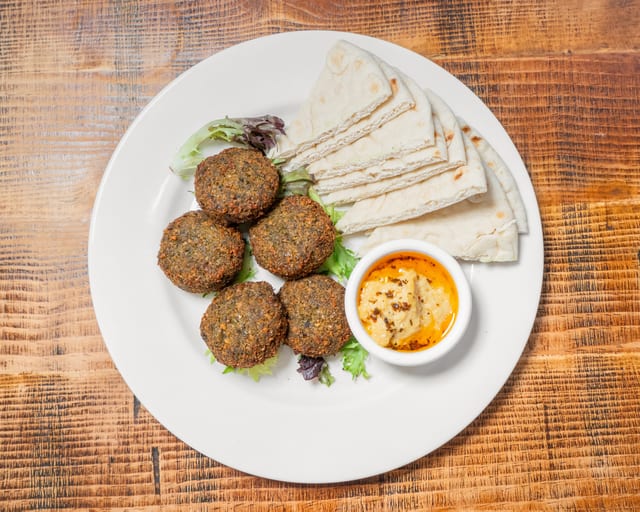 Falafel (V).