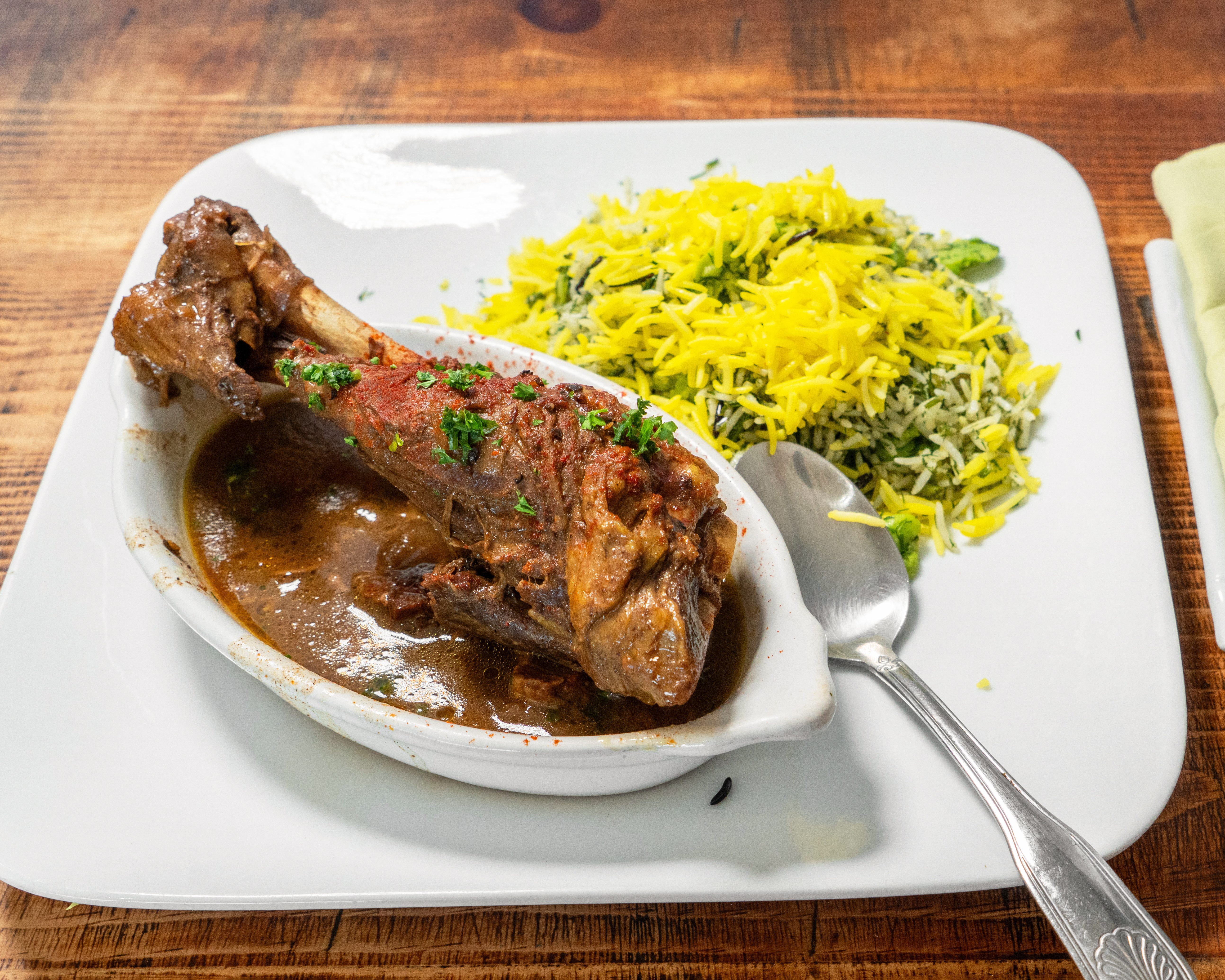 Lamb Shank.