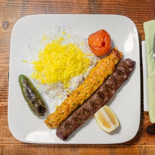 Chicken and Beef Koobideh Combo